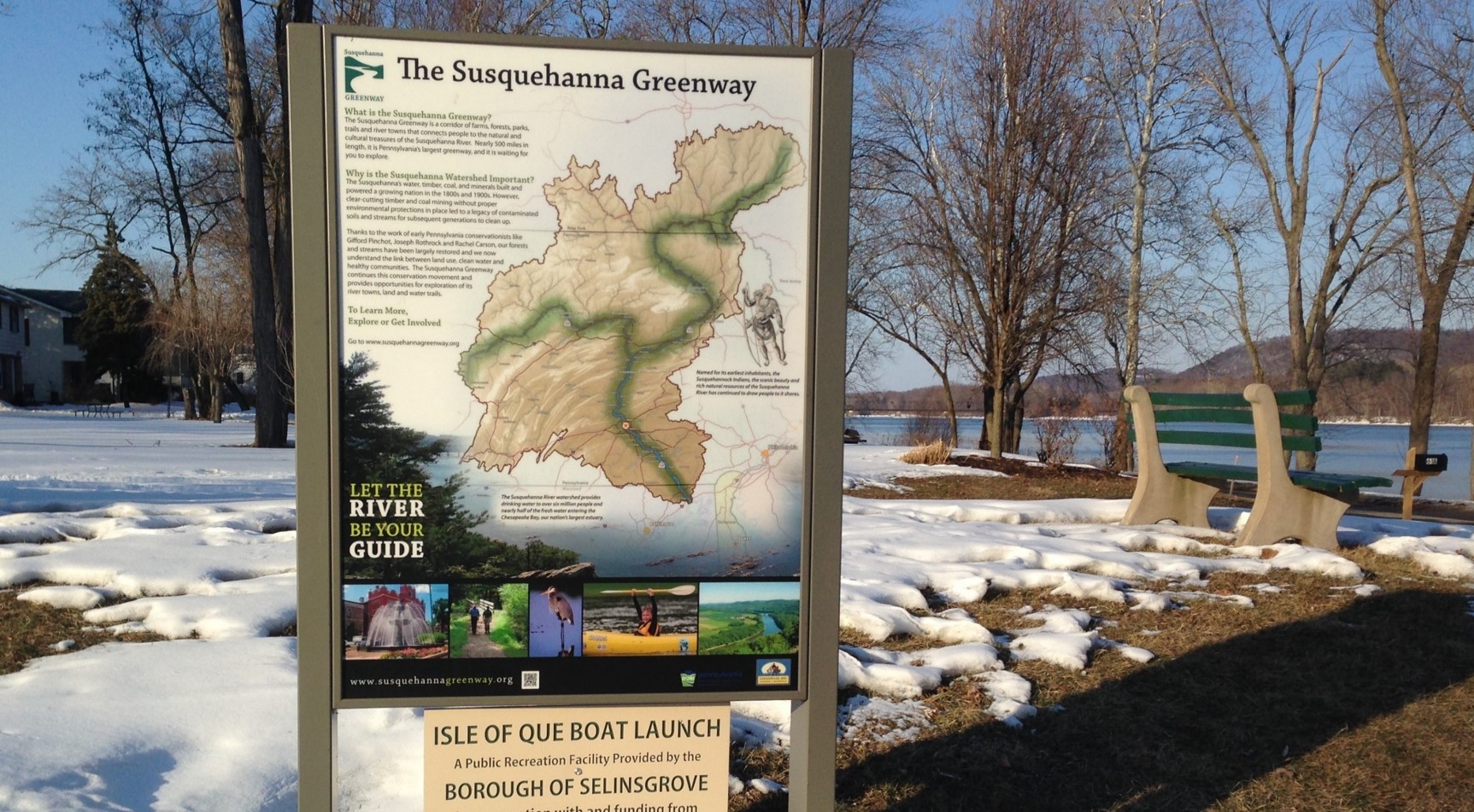 Isle of Que, Selinsgrove