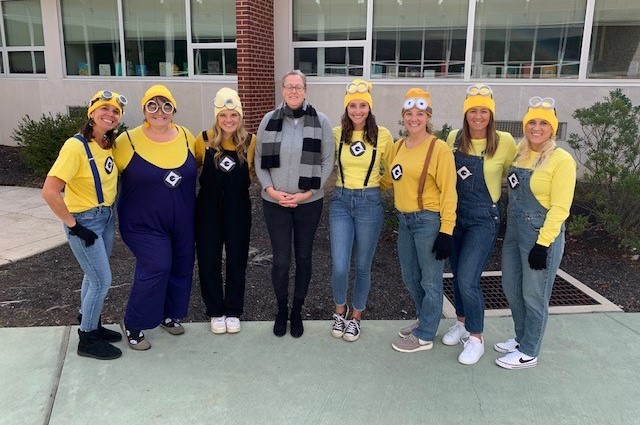 “The first grade “minions” go above and beyond to make their students feel special!”