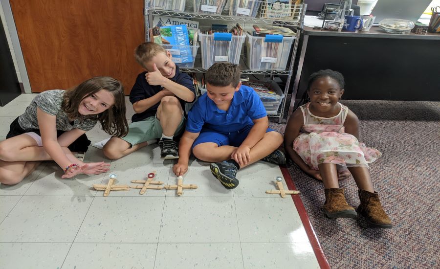 Catapult STEM Project With Mrs. Gasteiger’s 3rd Graders