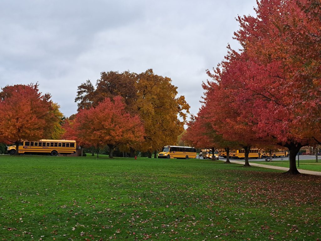 Fall Foliage around campus Selinsgrove Area School District