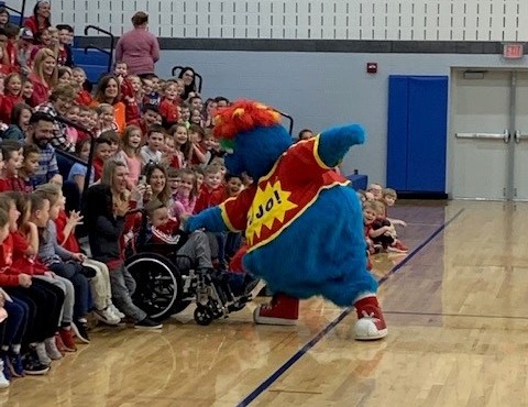 SAES enjoyed an anti-bullying assembly at school!