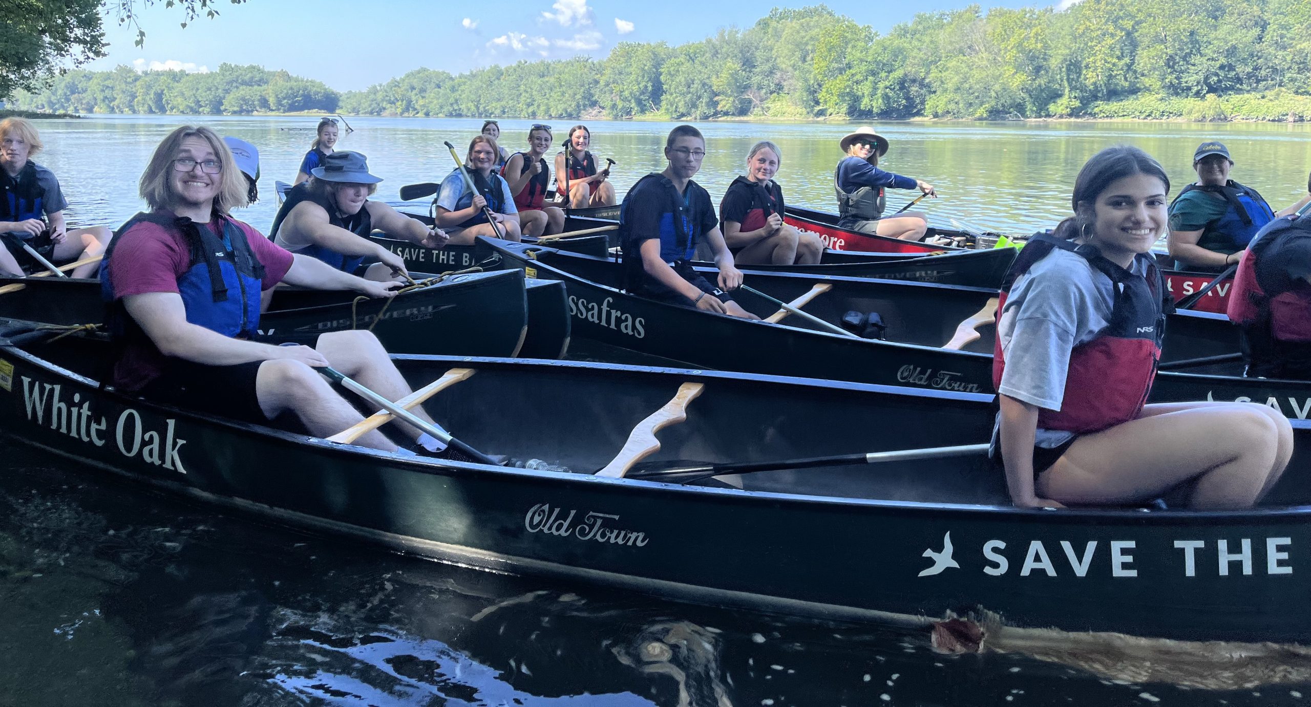 Environmental Science Class with Chesapeake Bay Foundation for River Studies