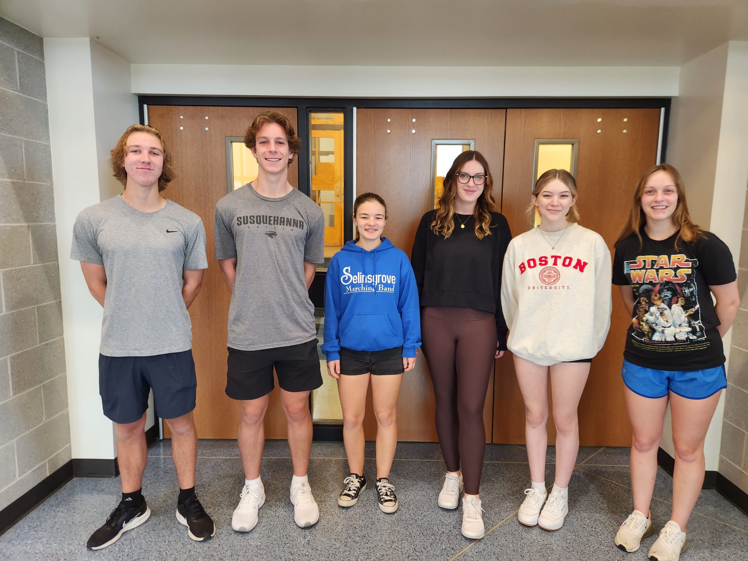 Students recognized by the National College Board