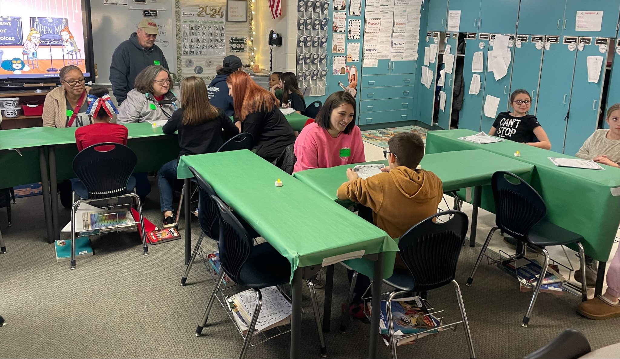 Miss Campbell & Mrs. Vasquez’ Poetry Cafe Selinsgrove Area School