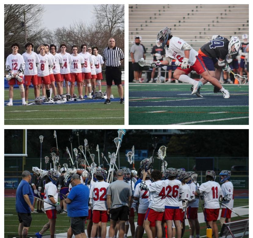 Seals Boys Lacrosse dominate Danville from start to finish 18-4 improving to 5-2 in the conference on 4/9/2024.