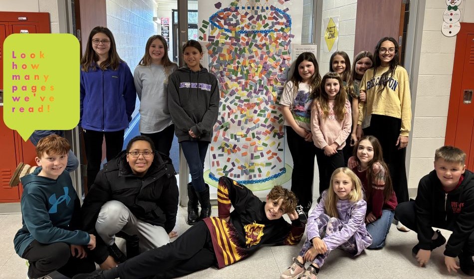 Mr. Schetroma’s class celebrating 1000 days of school!