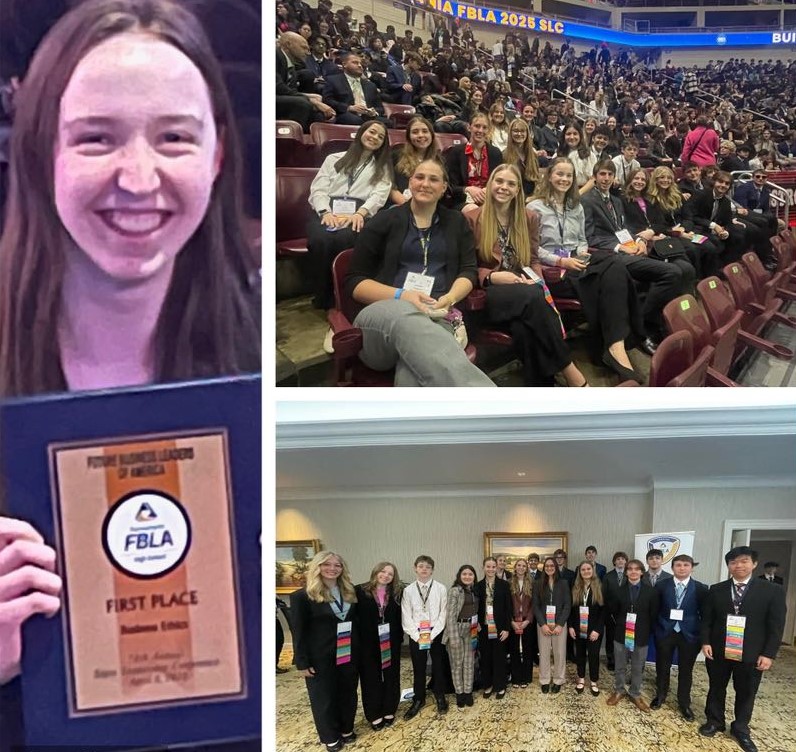 Congratulations to our FBLA State Champion, Kelsey Persons & all who placed!