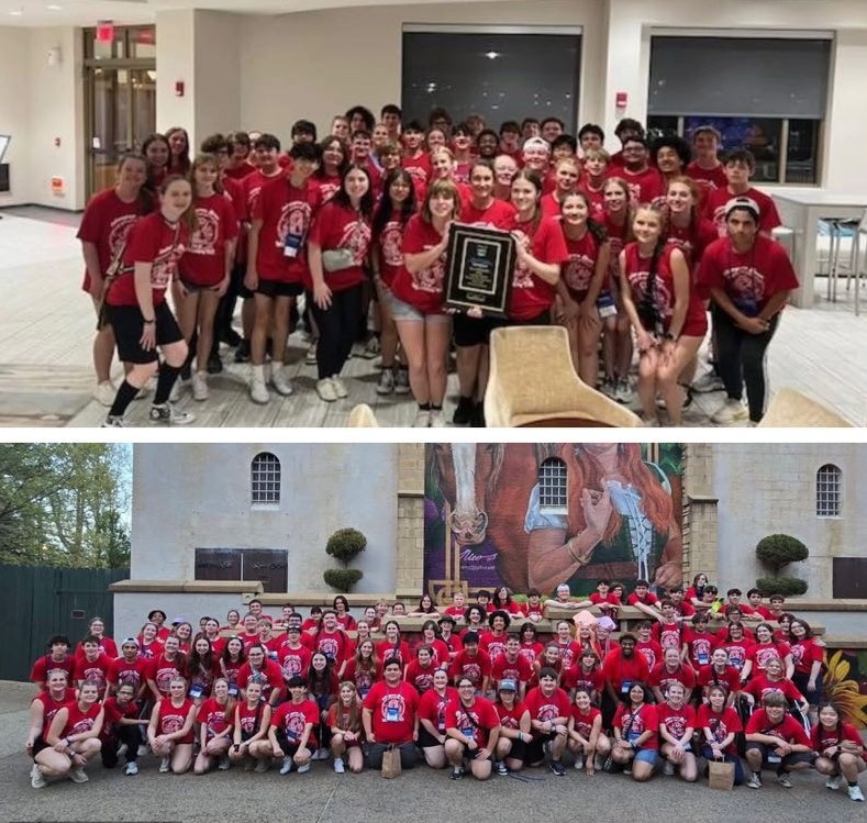 SAHS Music Department – Honor Choir Wins GOLD!  Marching Band Amazed the Crowd @ Williamsburg, VA.  Congratulations!