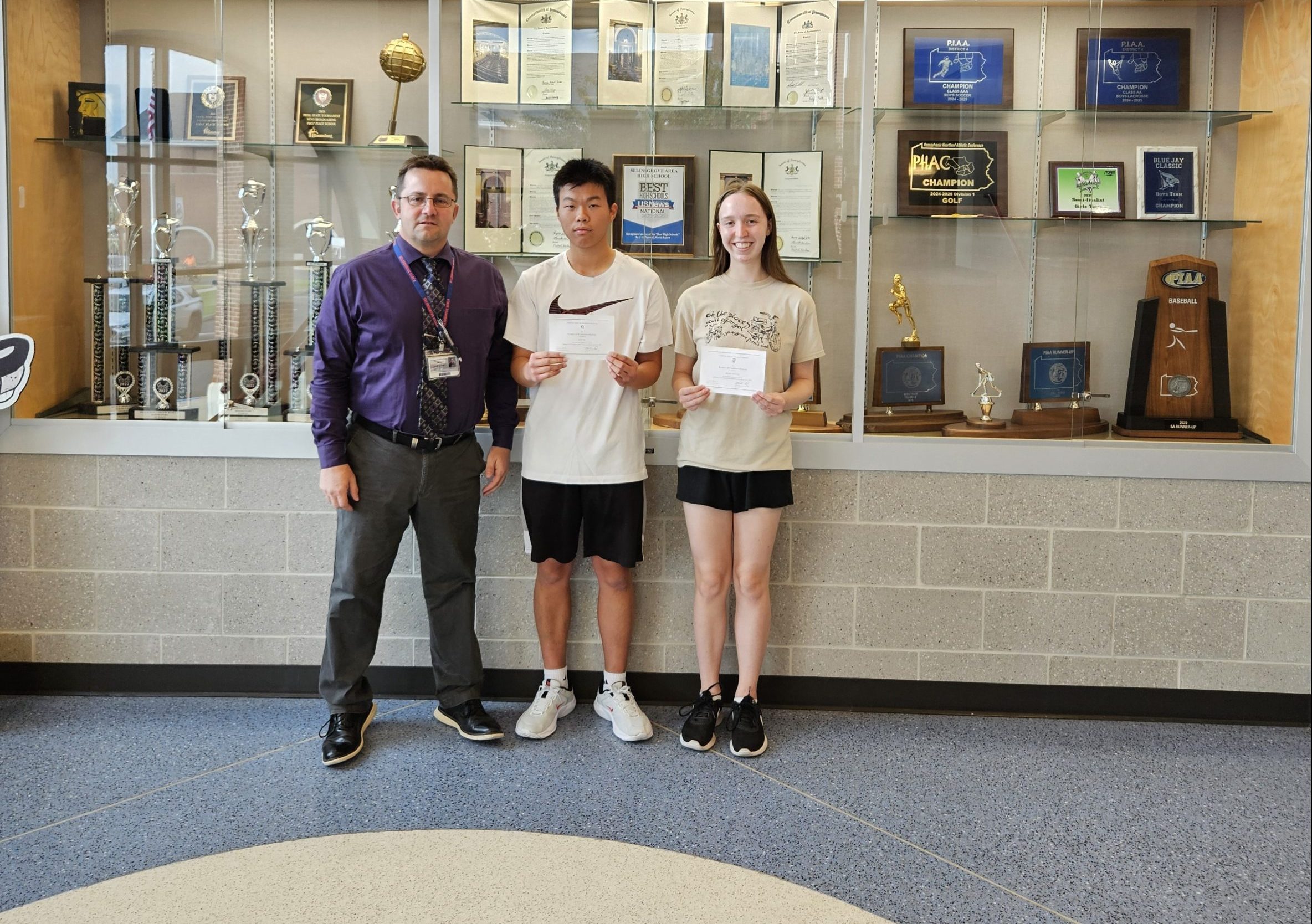 National Merit Scholarship Commended Students 2026 – John Ke & Kelsey Persons!