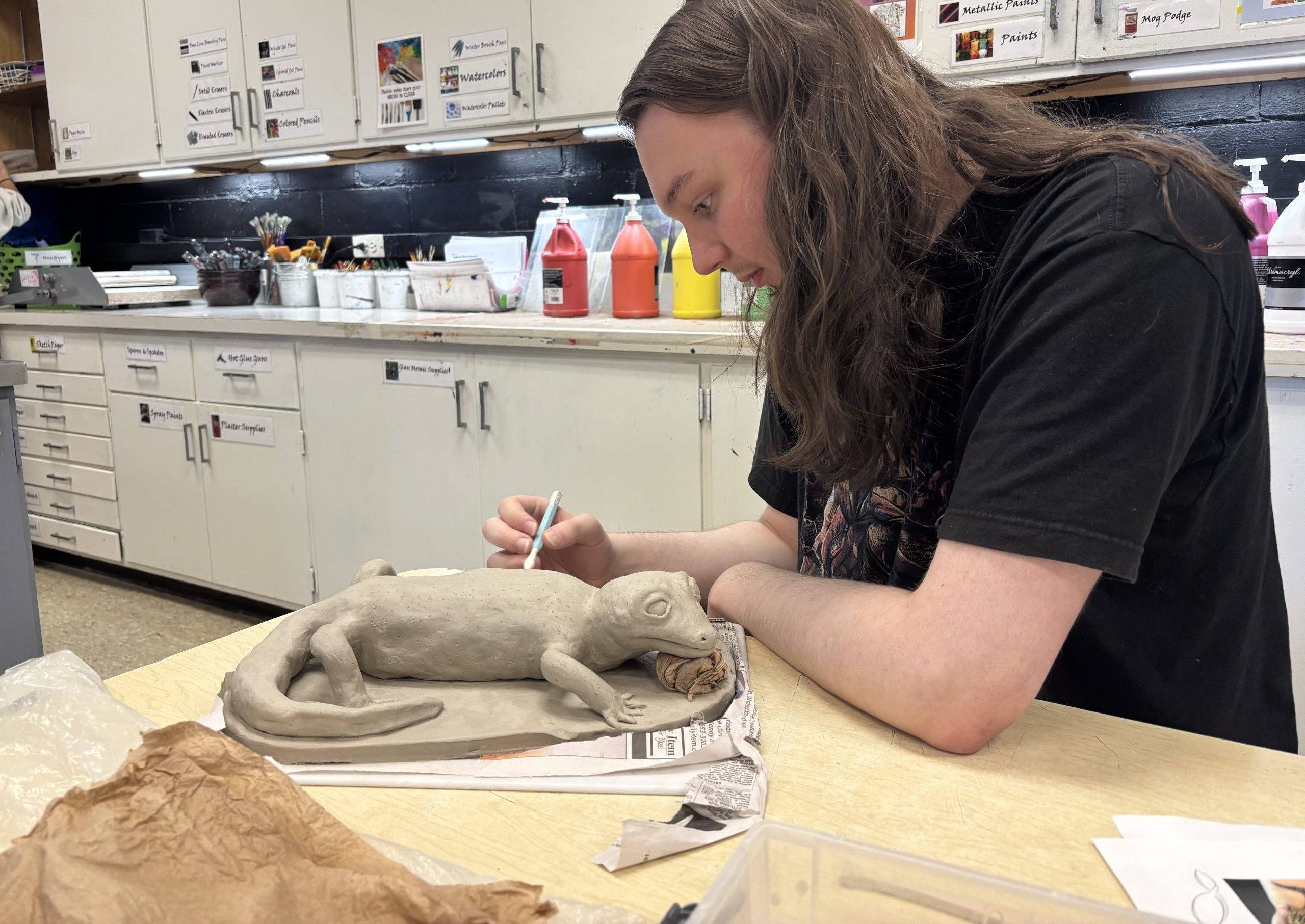 Realistic Animal Sculpture by Evan Stauffer