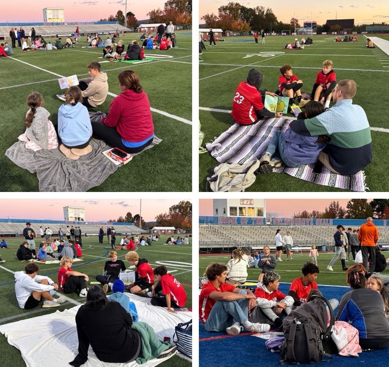 Reading Shines Bright:  Literacy Under the Lights!