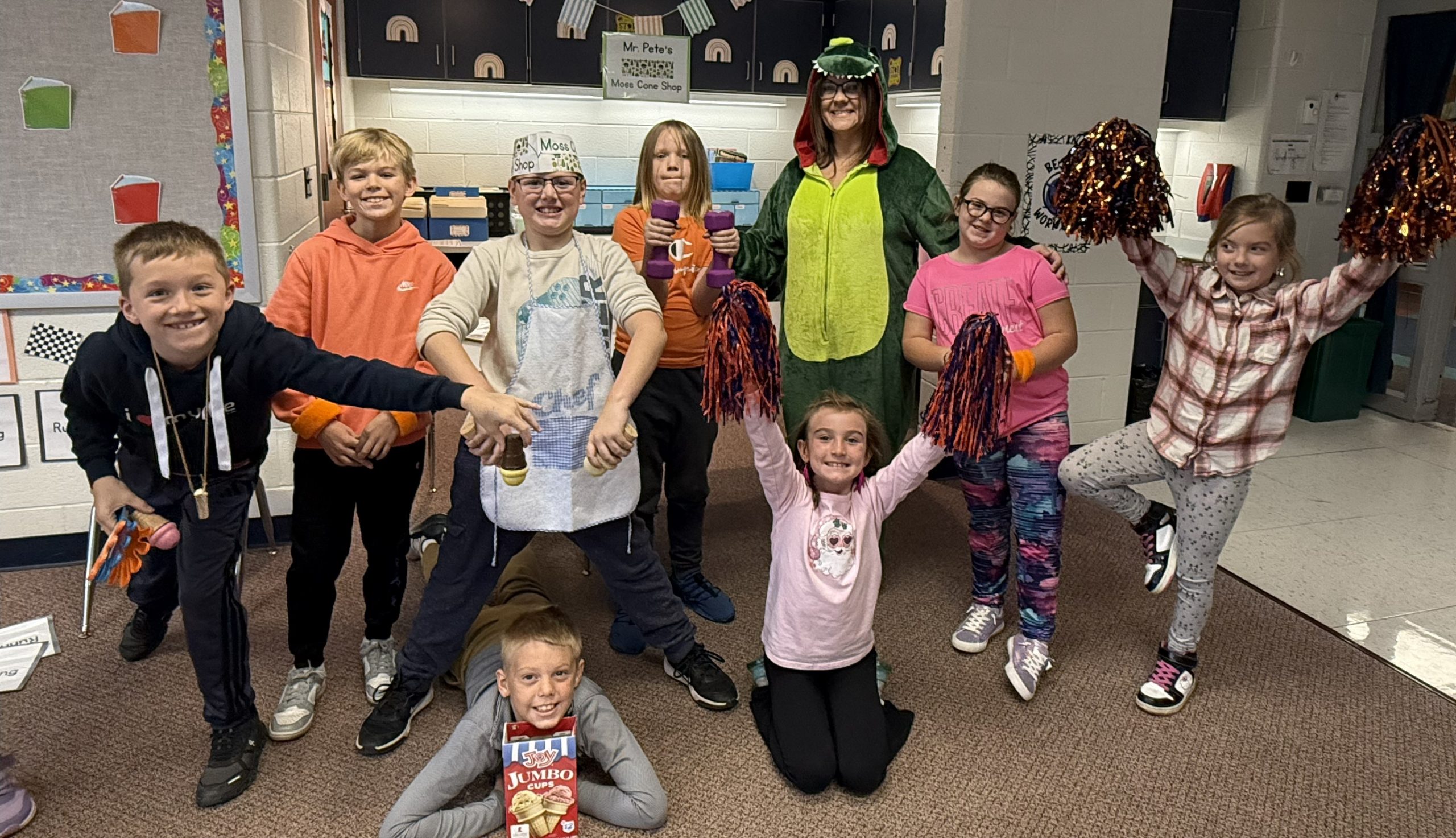 3rd Grade Reader’s Theatre Performs “The Dinosaur Games”