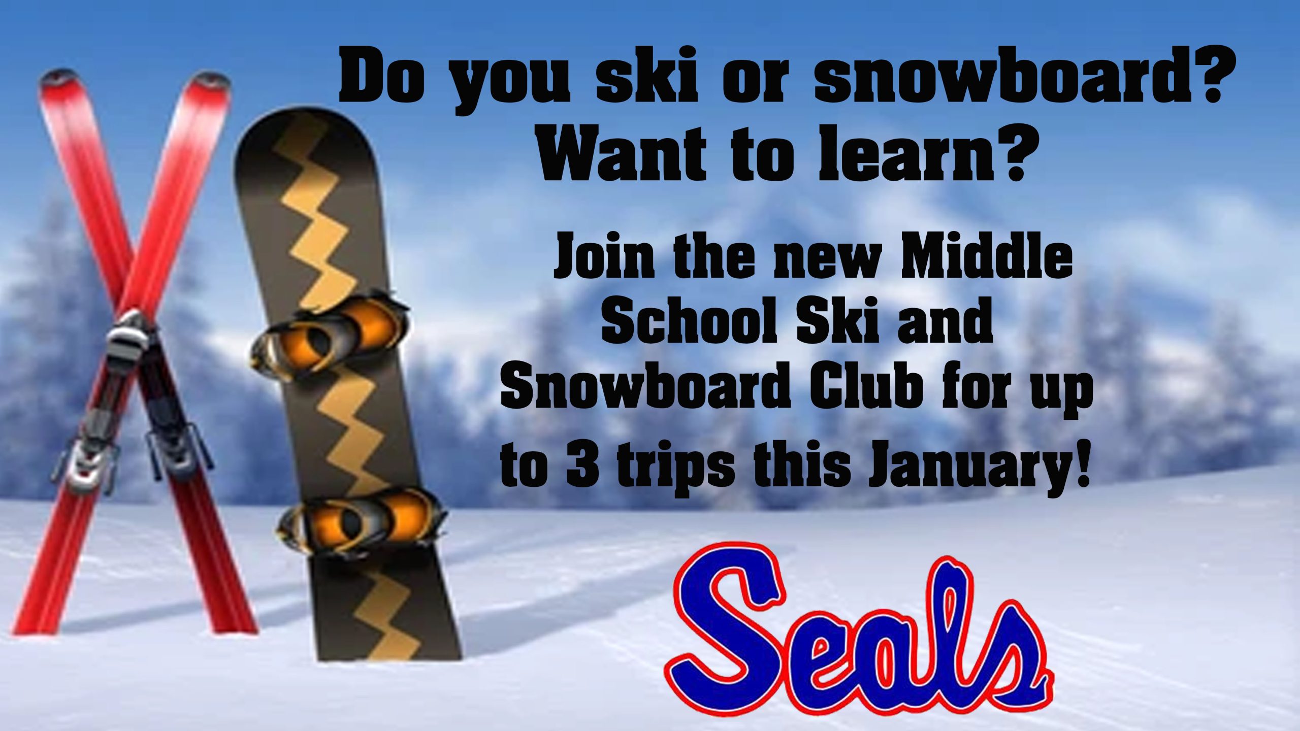 Middle School Ski Club