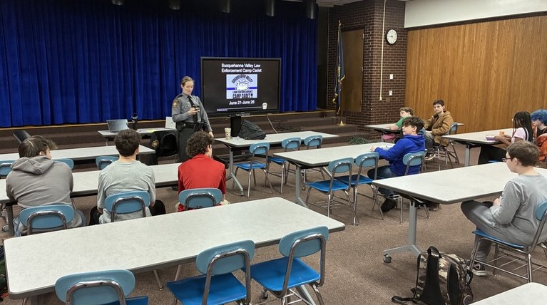 PA State Police Recruit MS Students for Camp Cadet