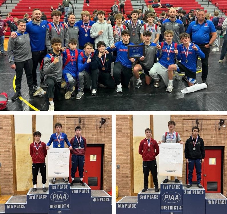 Congratulations Boys Wrestling AAA Individual District Team Title!