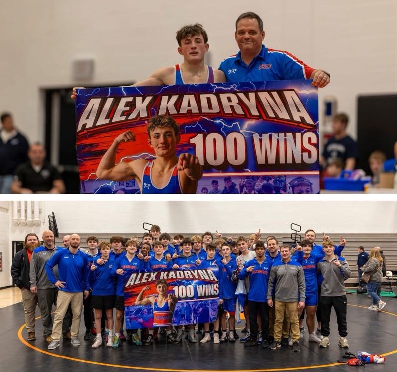 Alex Kadryna Reaches 100 Wins on the Mat!  Congratulations Alex!