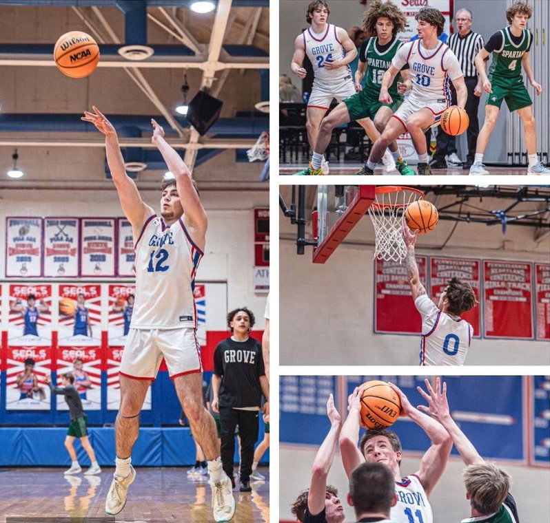 Seals Senior Boys Basketball in Action on Senior Night!