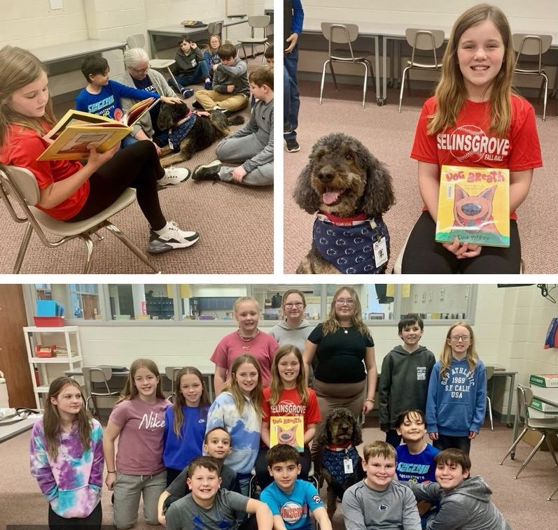 Reading with Rocky:  A Positive Behavior Prize