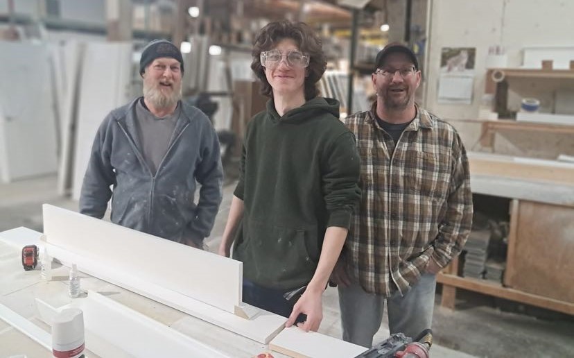 Simon Schiro Acquired a Part-Time Position @ Icon Legacy While Finishing His Carpentry Studies @ Sun Tech!  Congratulations!