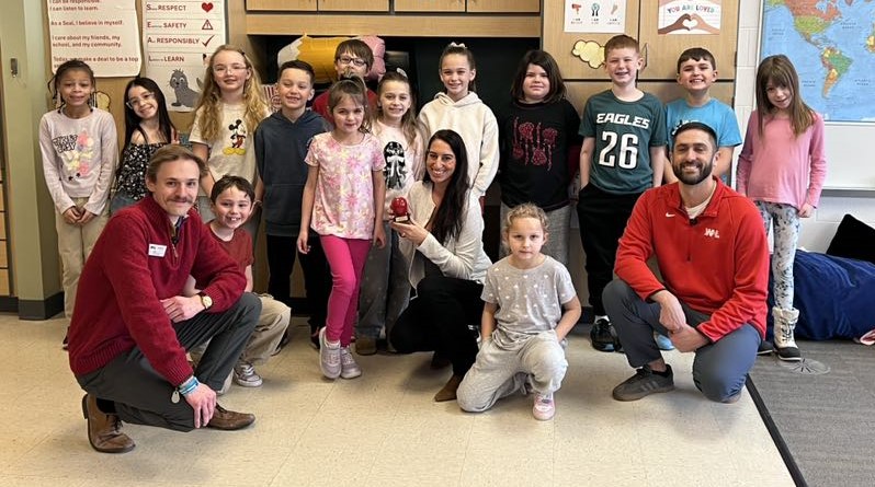 W&L Teacher of the Month Award Goes to Allison Rahauser!  Congratulations!