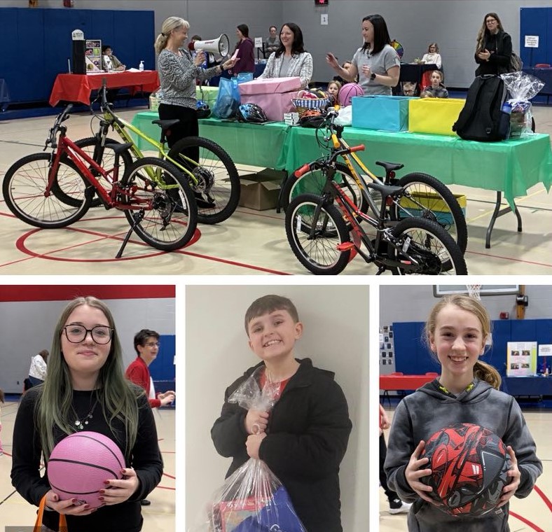 Picking the Lucky Winners @ the Health & Wellness Fair!