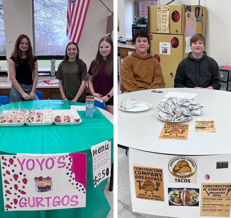 Food Truck Fun in SAMS Home Economics!