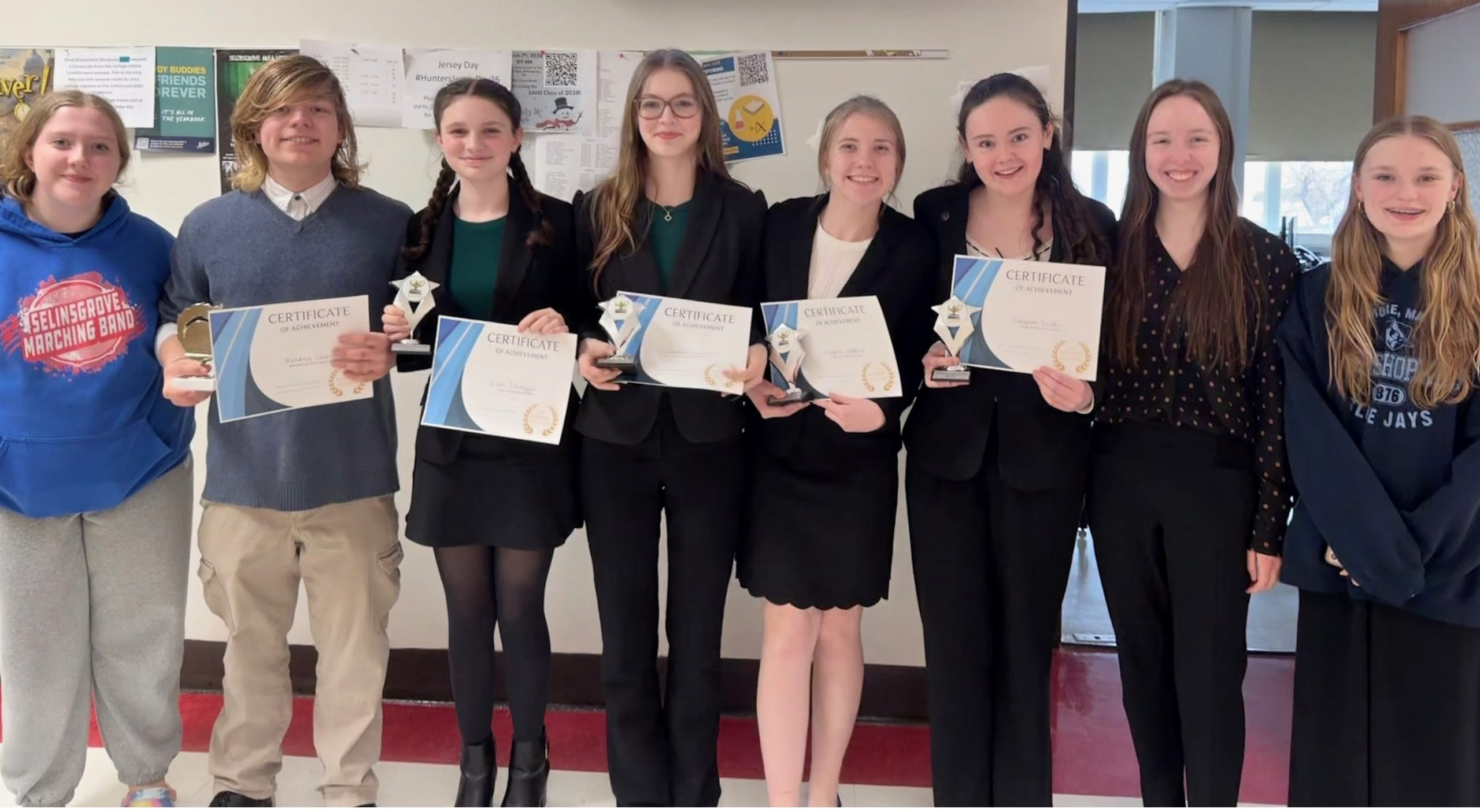 Congratulations to our SAHS NCFL National Qualifiers!