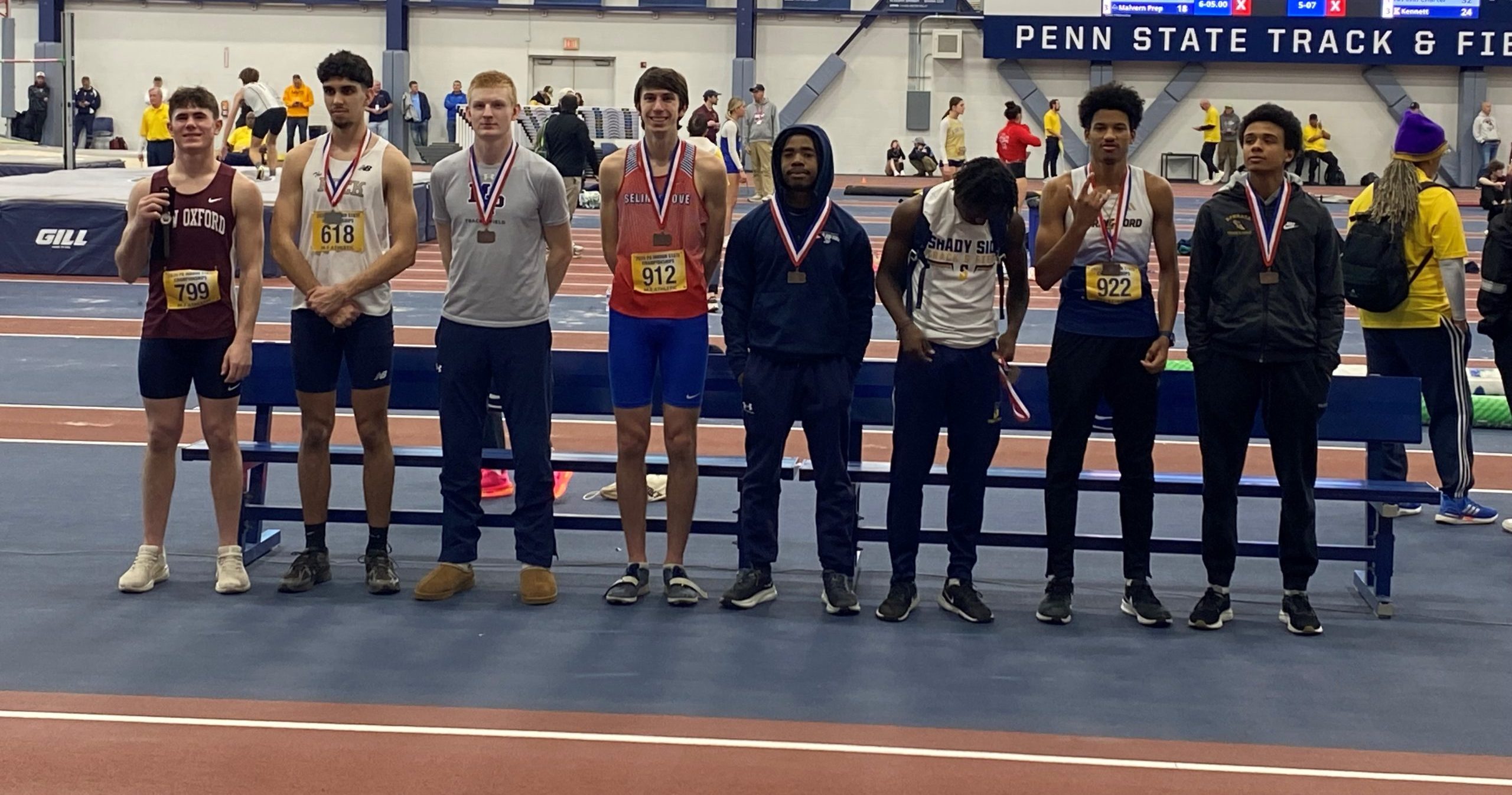 Congratulations to Matthew Stebila for Placing 4th in the PA State Indoor Track Meet!