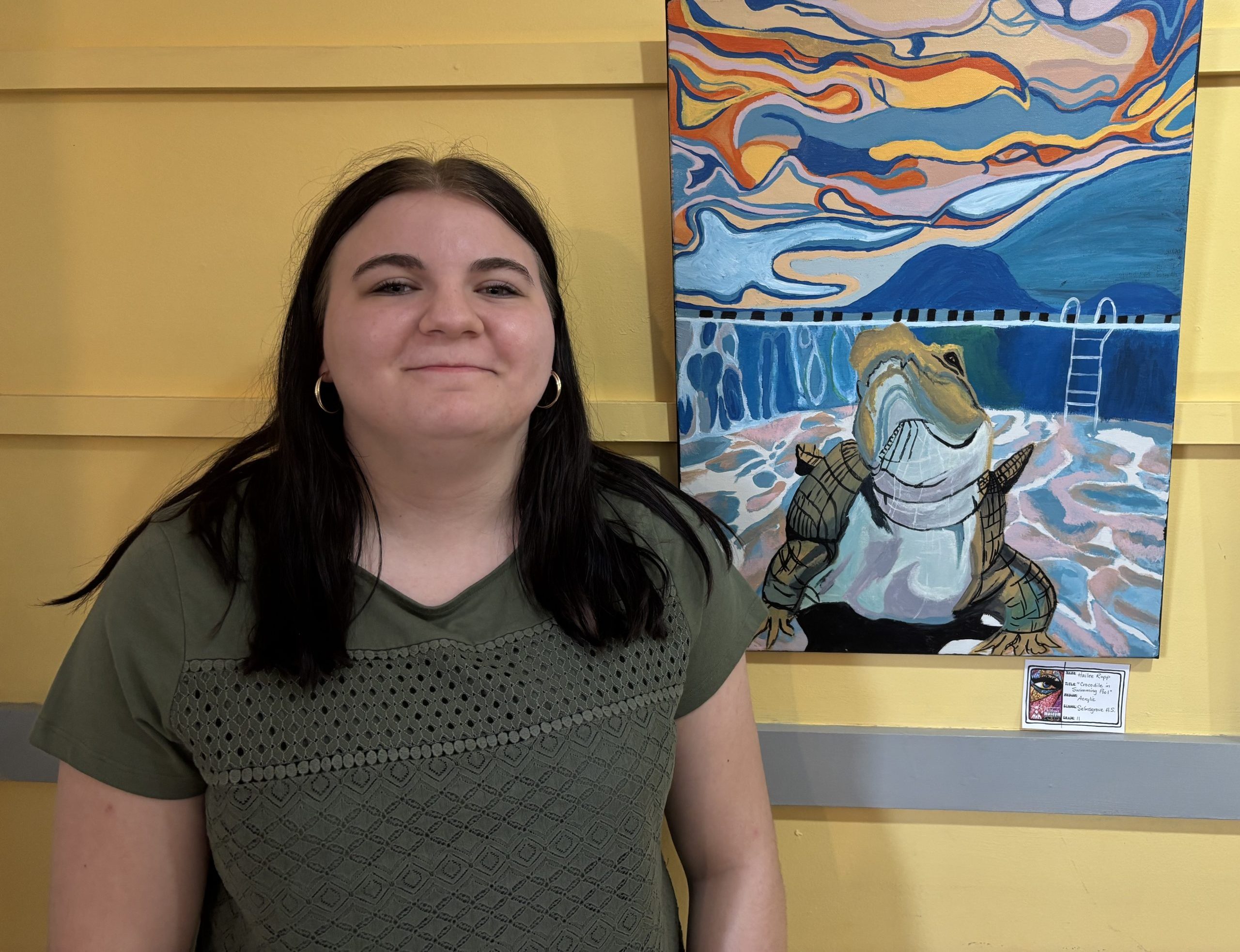 Hailee Rupp’s Artwork Accepted @ the Bloomsburg Children’s Museum Art Competition!