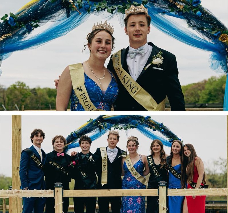 Your 2026 Prom King & Queen – McAlister DeFazio & Carly Scorsone.  Congratulations!