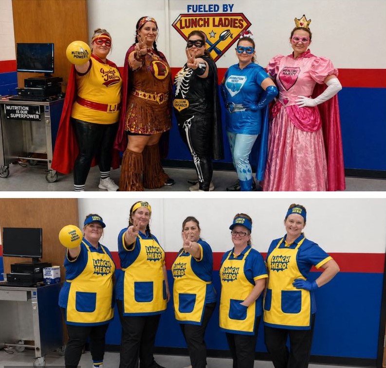 SAMS Serving Up Superpowers on Lunch Hero Day!